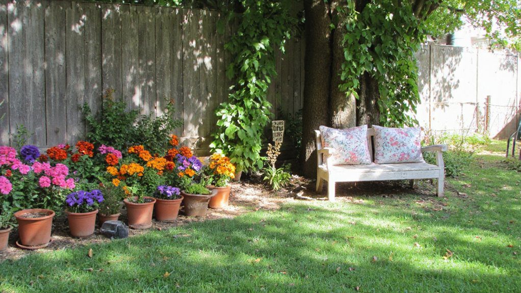 vibrant container plants brighten