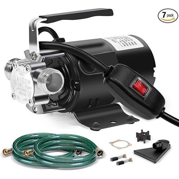 115V 1/10HP Electric Water Transfer Pump Kit