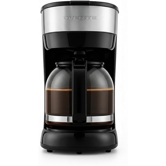 OVENTE 12-Cup Drip Coffee Maker with Carafe