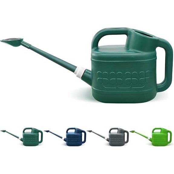 2-Gallon Garden Watering Can with Removable Spout