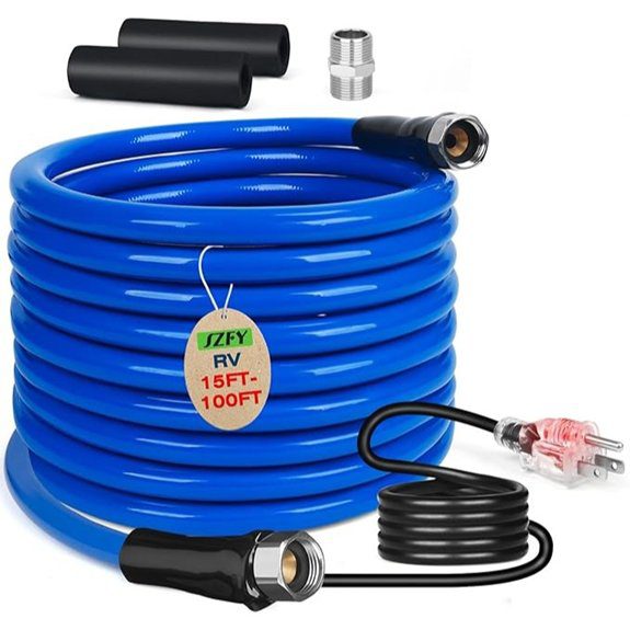 50FT Heated RV Water Hose (Prevents Freezing)