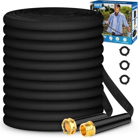 50ft Non-Expanding Ultra-Light Anti-Kink Garden Hose