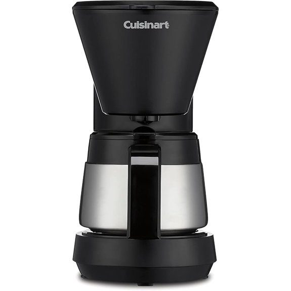 Cuisinart 5-Cup Coffee Maker with Stainless Carafe