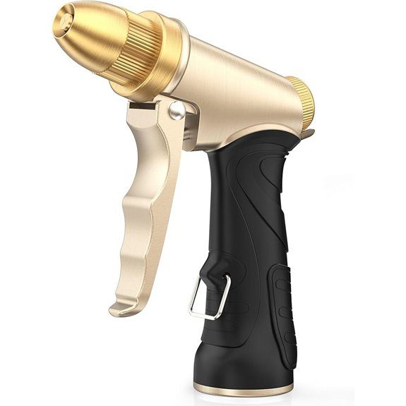RAINPOINT Heavy-Duty Adjustable Garden Hose Spray Nozzle
