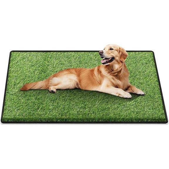 Artificial Grass Dog Potty Mat with Drainage Holes