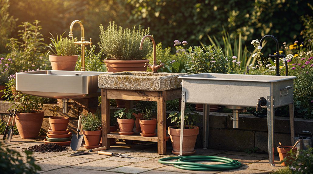 best outdoor garden sinks