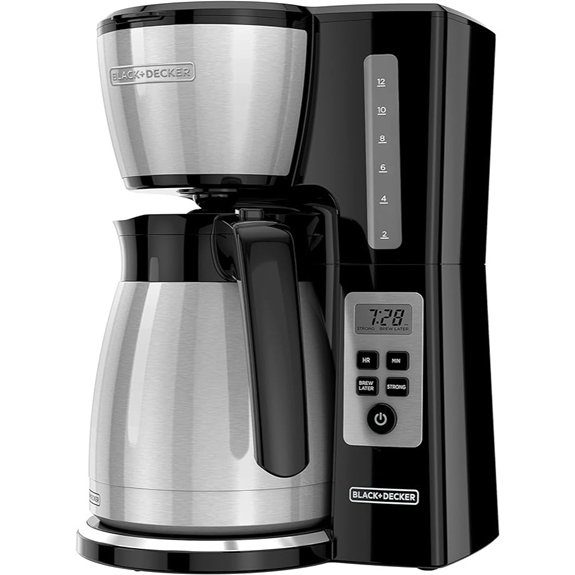 BLACK+DECKER 12-Cup Thermal Programmable Coffee Maker