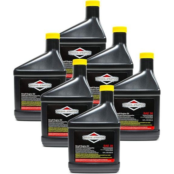 Briggs and Stratton 100005 SAE 30W Engine Oil 18oz (Pack of 6)