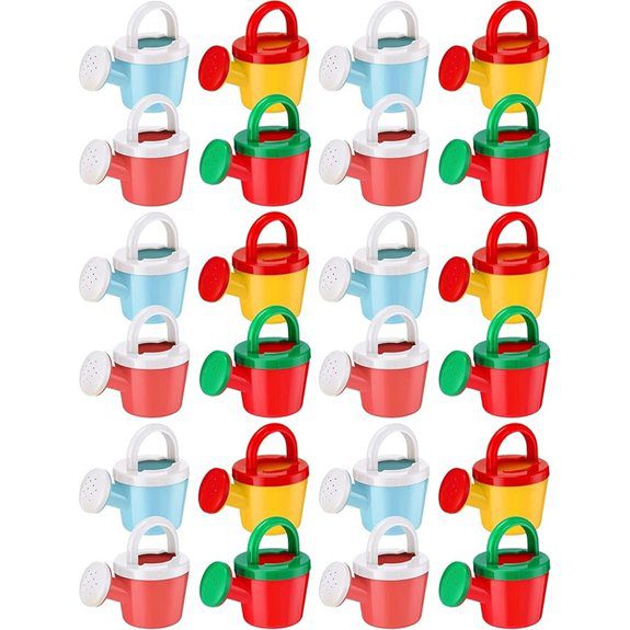 Sotiff 24-Pack Plastic Watering Cans for Kids
