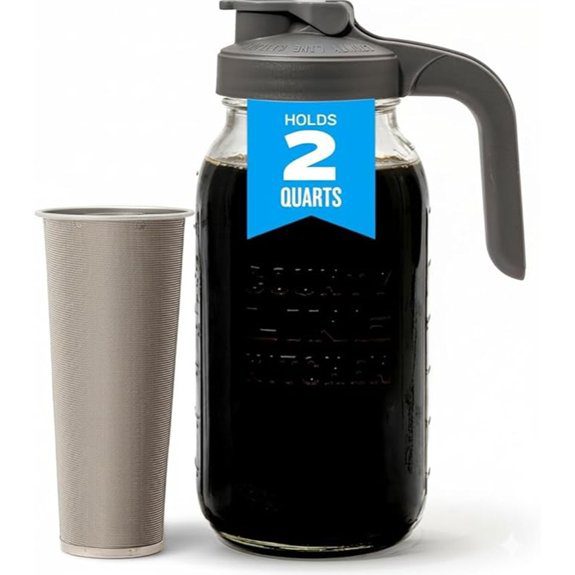County Line Glass Cold Brew Coffee Maker (64 oz)