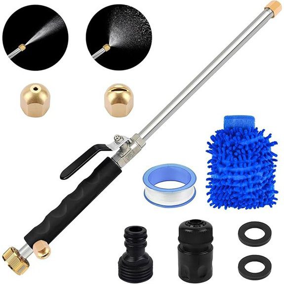 2-in-1 Jet Nozzle Power Washer with Quick Connect