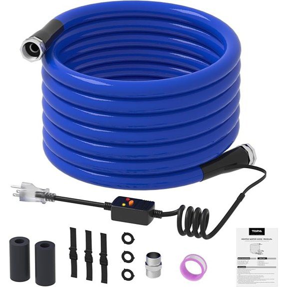 TORVA 100FT Heated RV Drinking Water Hose