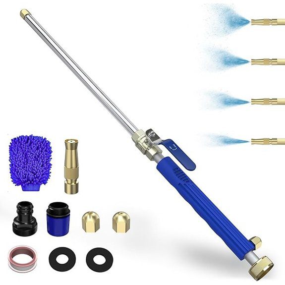 Buyplus 2-in-1 High-Pressure Jet Nozzle Kit