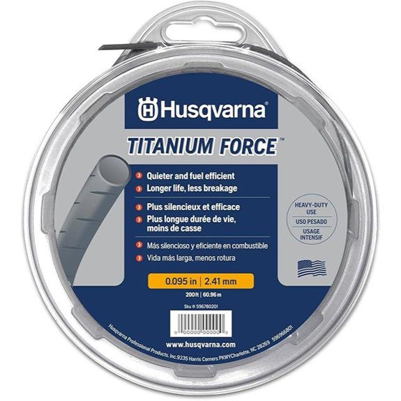 Husqvarna Titanium Force 0.095 Trimmer Line 140ft