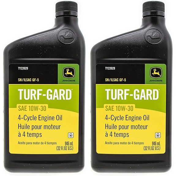 John Deere Turf-Gard SAE 10W-30 Oil Two Quarts - TY22029