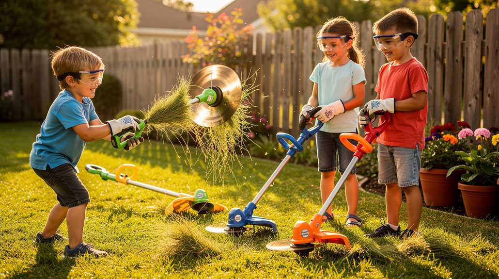 kid friendly electric weed whackers