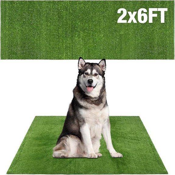 GLOBREEN Large Dog Grass Pad 2x6FT Potty Turf