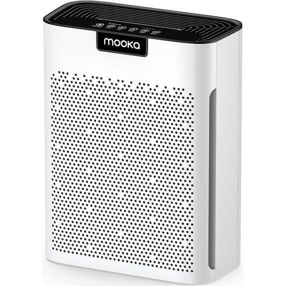 MOOKA H13 HEPA Air Purifier for Large Rooms