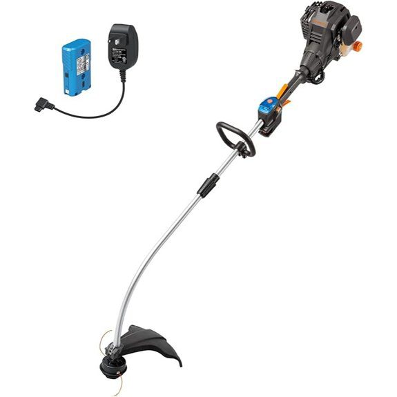 LawnMaster No-Pull Gas String Trimmer 25cc 17