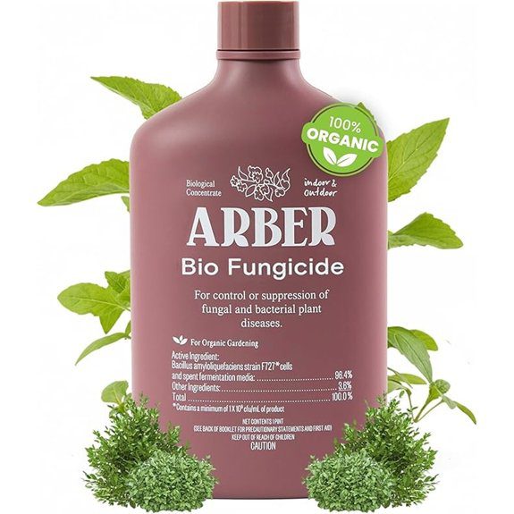 Organic Liquid Fungicide Concentrate for Plants