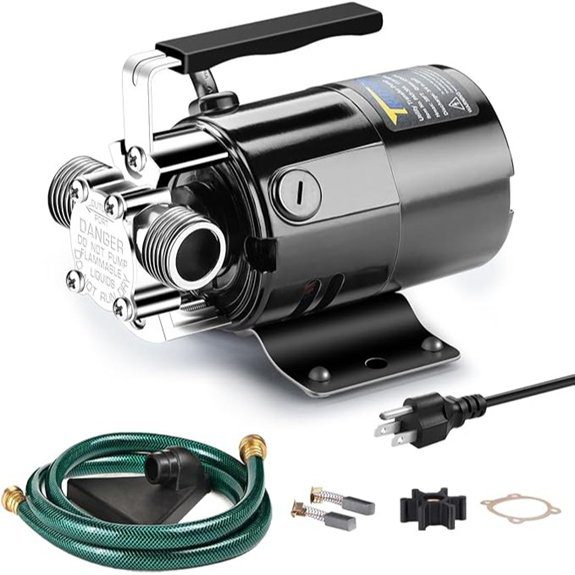 Trupow 115V 1/10HP Portable Water Transfer Pump