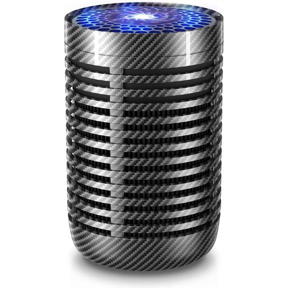 Portable Car Air Purifier with True HEPA Filter