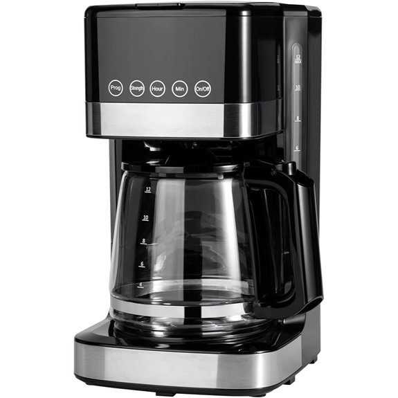 Amazon Basics 12-Cup Programmable Drip Coffee Maker