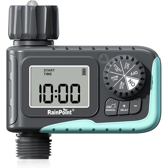 RAINPOINT Programmable Outdoor Sprinkler Timer (1 Outlet)