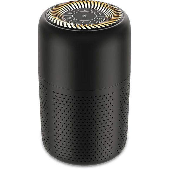 Small Quiet HEPA Air Purifier for Bedroom (600 sqft)