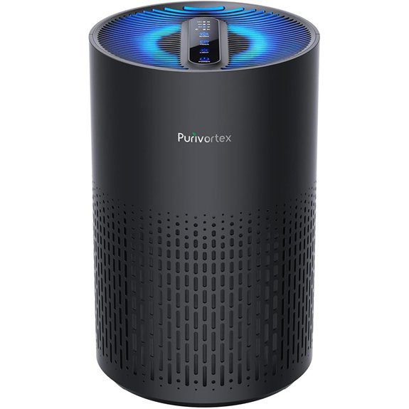 Purivortex AC400 Quiet HEPA Air Purifier (880 sqft)