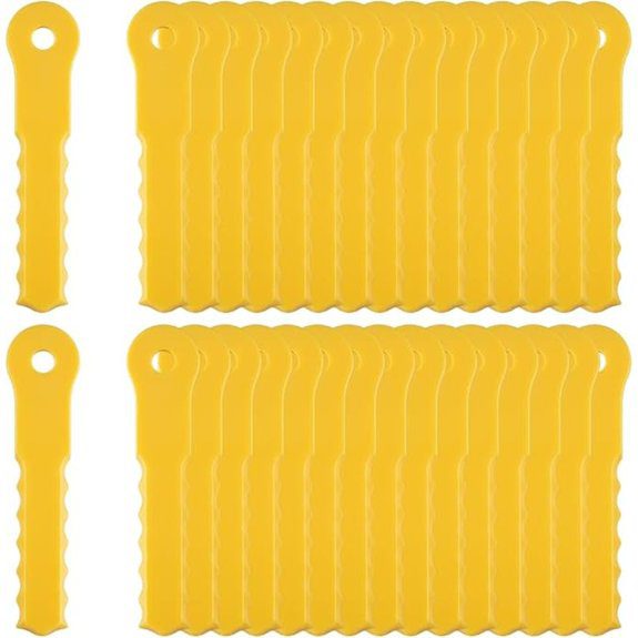 FourShow 30-Pack Replacement Blades for Weed Warrior
