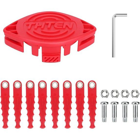 THTEN Replacement Trimmer Blade Heads for Craftsman (18-Pack)