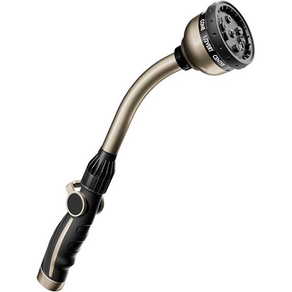 RESTMO 15 Metal Watering Wand with 10 Patterns