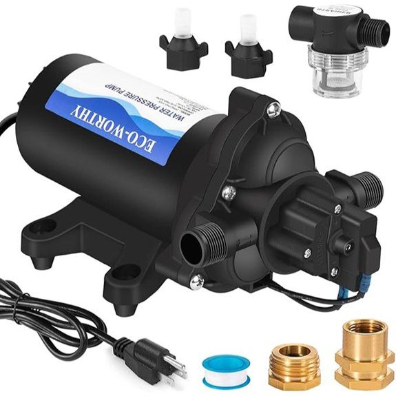 ECO-WORTHY 33-Series 110V 4.0GPM RV Water Pump