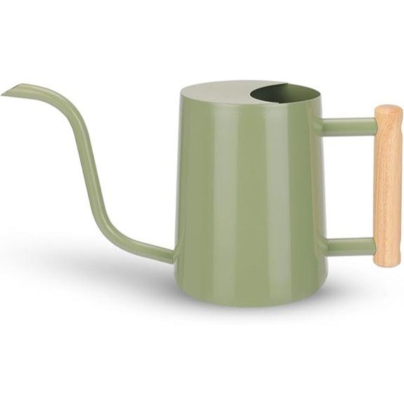 CEWOR Sage Green 35oz Metal Watering Can