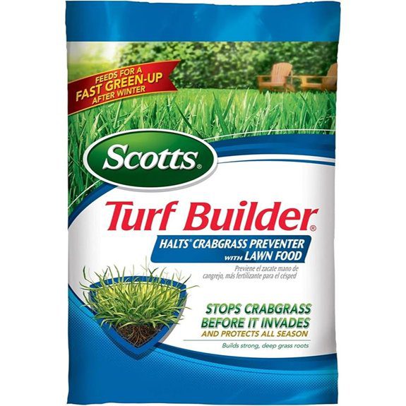 Scotts Turf Builder Halts Crabgrass Preventer & Fertilizer
