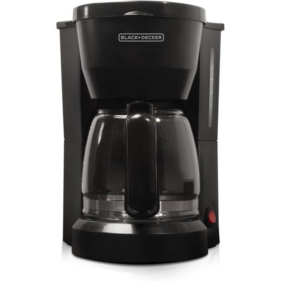 BLACK+DECKER 5-Cup Coffeemaker DCM600B Black