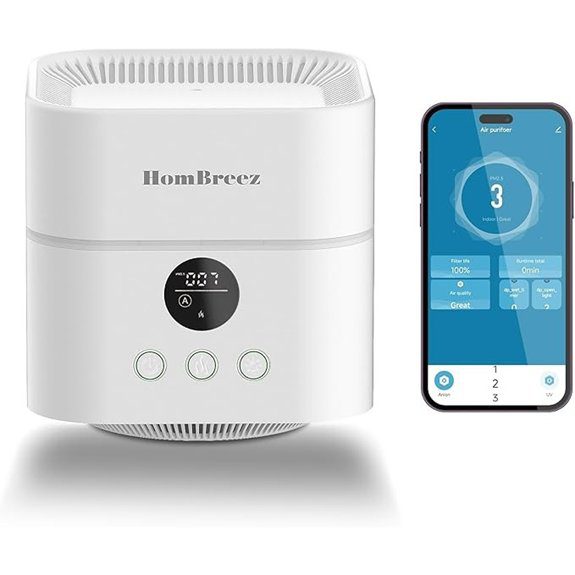 Air Purifier & Humidifier Combo with HEPA App Control