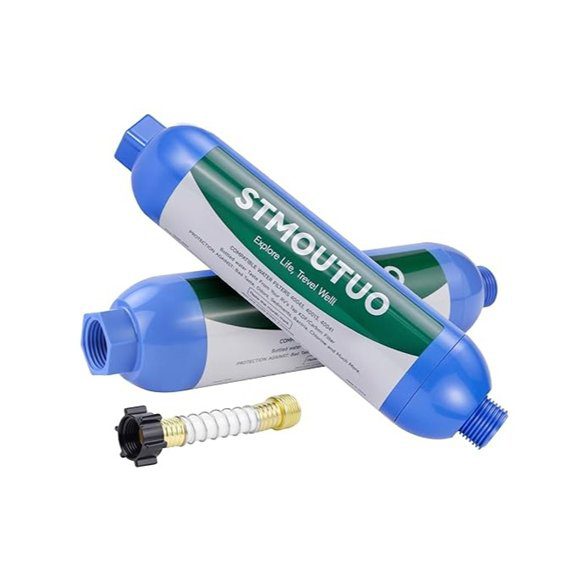 STMOUTUO RV Inline Water Filter 2-Pack