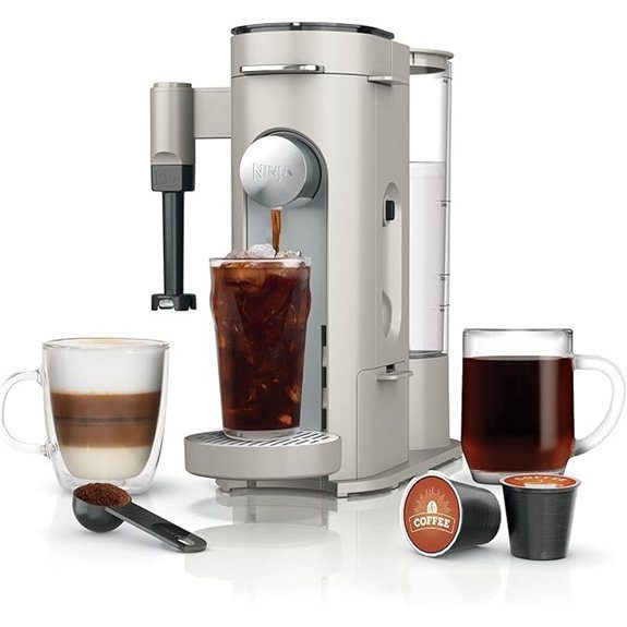 Ninja Pod & Grounds Single-Serve Coffee Maker (Stone)