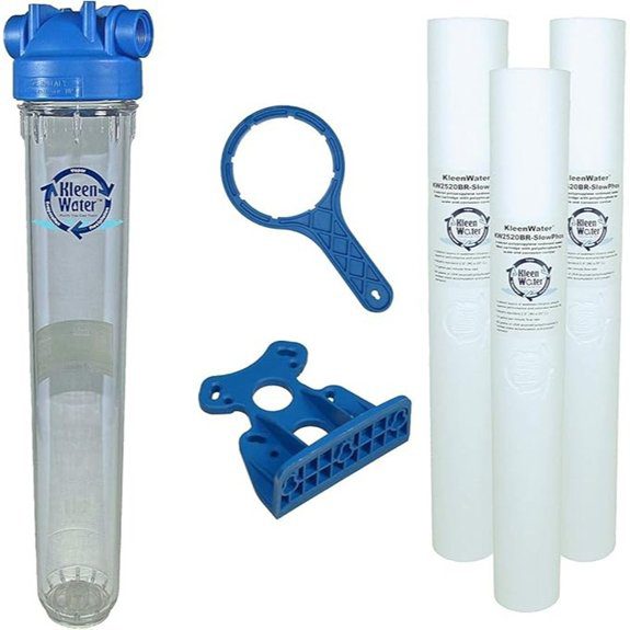 KleenWater KW2520SCALEX-3 Tankless Water Heater Filter