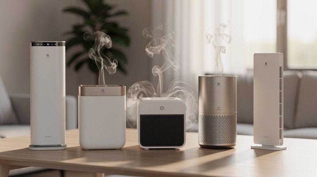 top cigarette smoke air purifiers