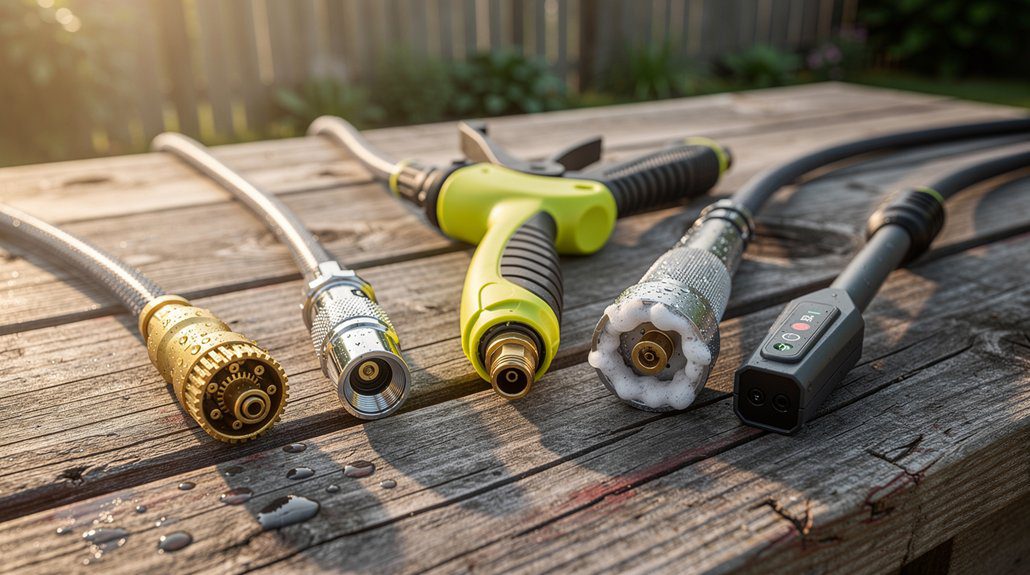 top garden hose pressure attachments