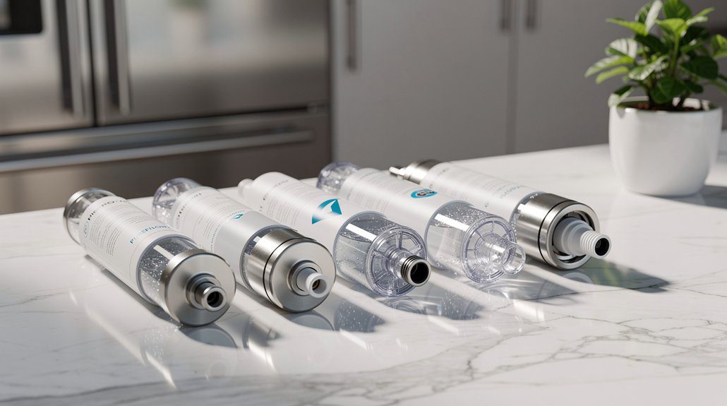 top refrigerator external water filters