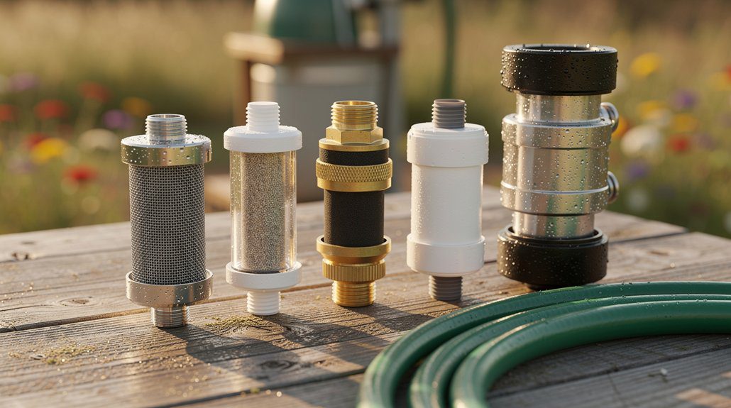 top well water garden filters