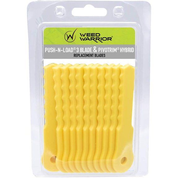 Weed Warrior Push-N-Load Nylon Replacement Blades (12)