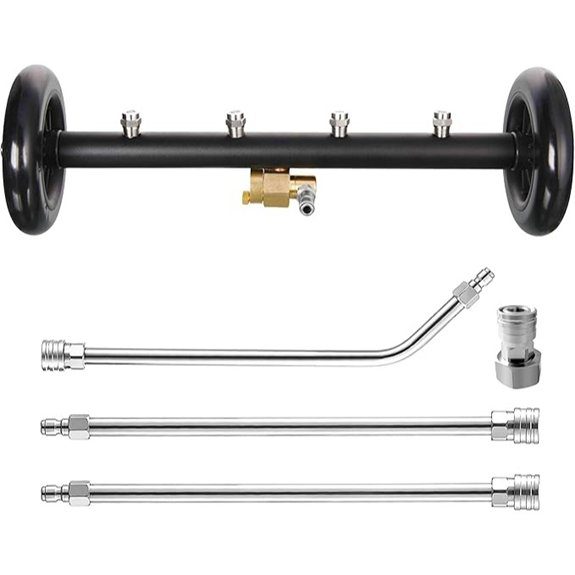 Undercarriage Pressure Washer Attachment 16 with Wand