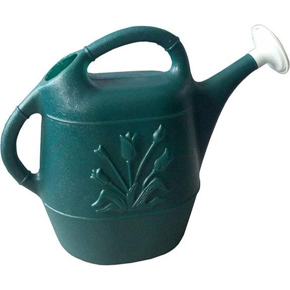 Union 2-Gallon Plastic Watering Can with Handles